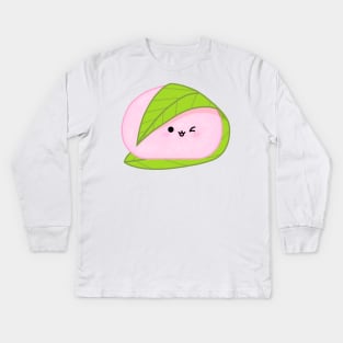 Sakura Mochi Kids Long Sleeve T-Shirt